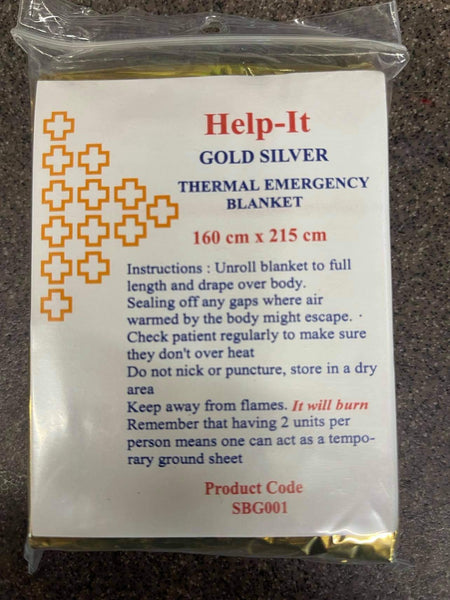 Help-It - Emergency/Survival Thermal blanket