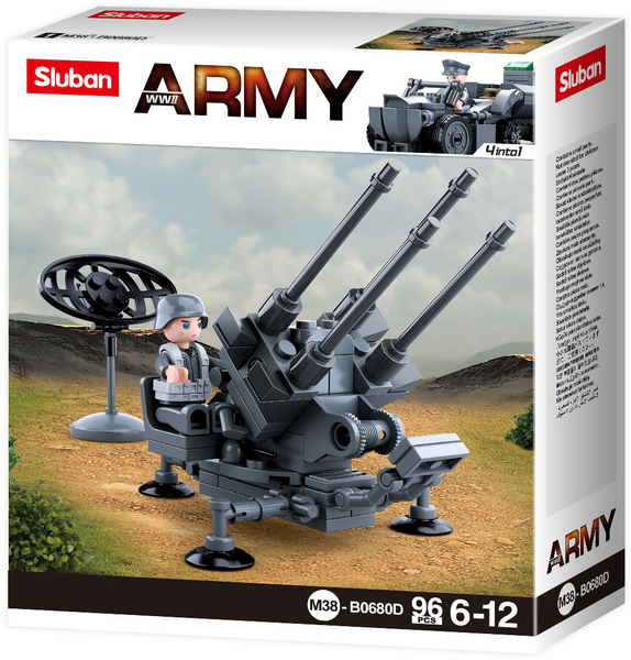 Sluban - German Anti Aircraft Gun (M38-B0680D)