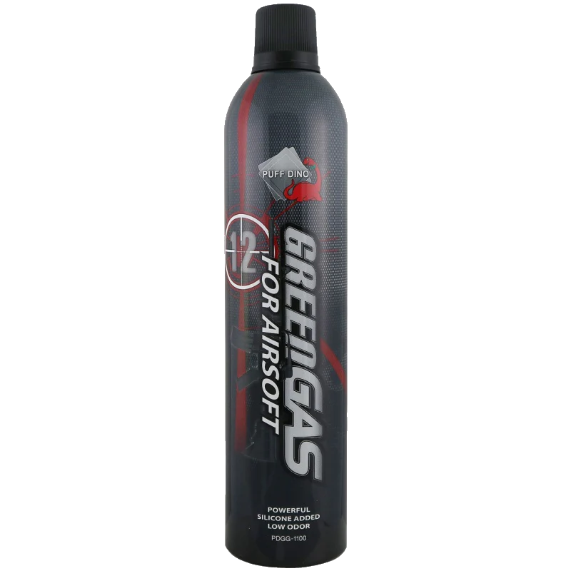 Puff Dino - Premium Airsoft Green Gas (12kg Pressure)