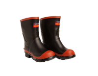 Kids red 2025 band gumboots