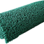 A roll of green miner's moss matting used for gold recovery in sluicing and dredging systems.