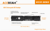 Acebeam - EC35 Gen II Torch (1,100 Lumens)