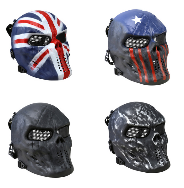 Kombat UK - Skull Mesh Mask