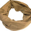 tan head snood on a white background
