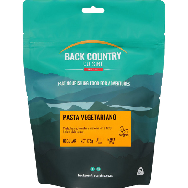 Back Country - Pasta Vegetariano - 175 gram pack