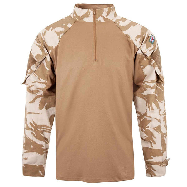 Ex. British Army - Desert Cam UBACS L/Shirt  (New)