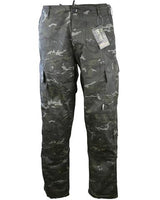 Kombat Trousers BTP Black Camo