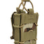 A camouflage Viper Elite Mag Pouch with MOLLE attachments and bungee retention system.