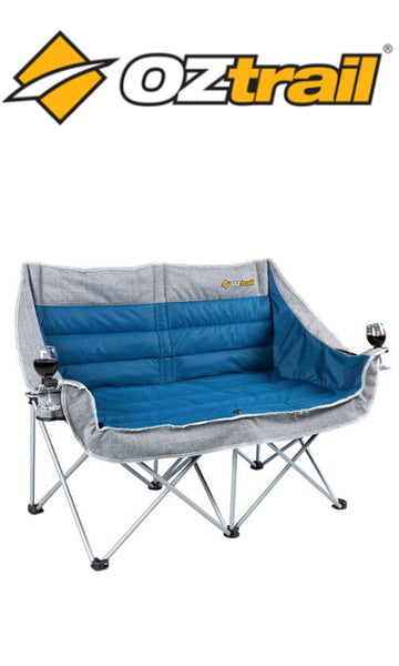 OZtrail - Galaxy 2 Seater Sofa with arms