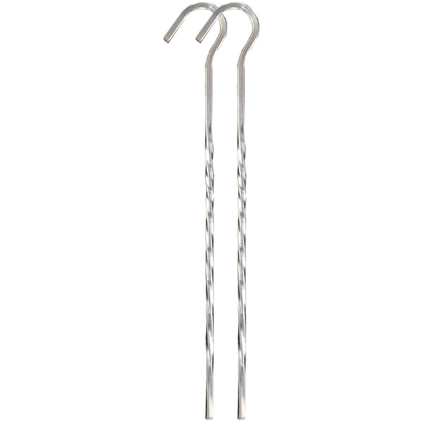 Highlander - Small twisted steel tent peg.