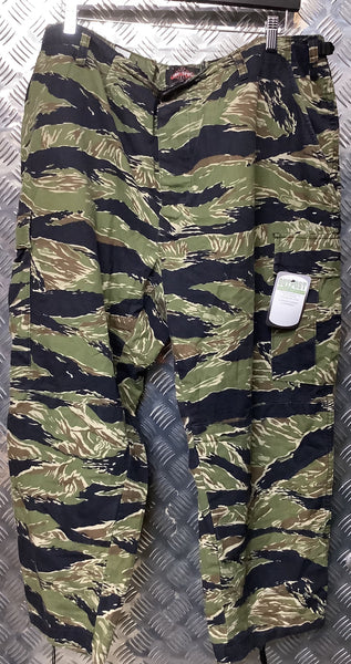 Tactical Trousers - Camo Tiger Stripe (As New)
