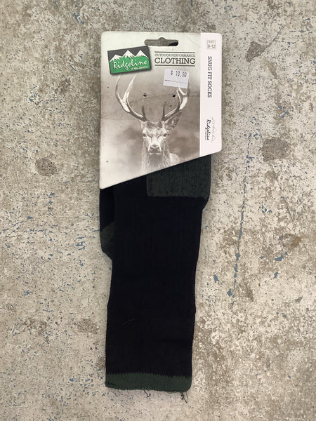 Ridgeline - Snug Fit Socks (Size 9-12)