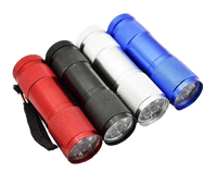 Allied - 9 Led Mini Torch Takes 3x AAA Batteries