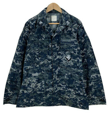 USN Navy - Blue Digital Camo Utility Combat Shirt