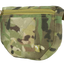 Camouflage pouch with a visible brand logo on a white background