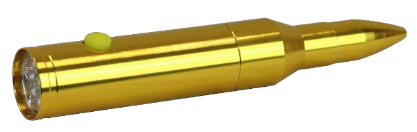 OO-  50cal. Bullet Flash Light with 9 LEDs